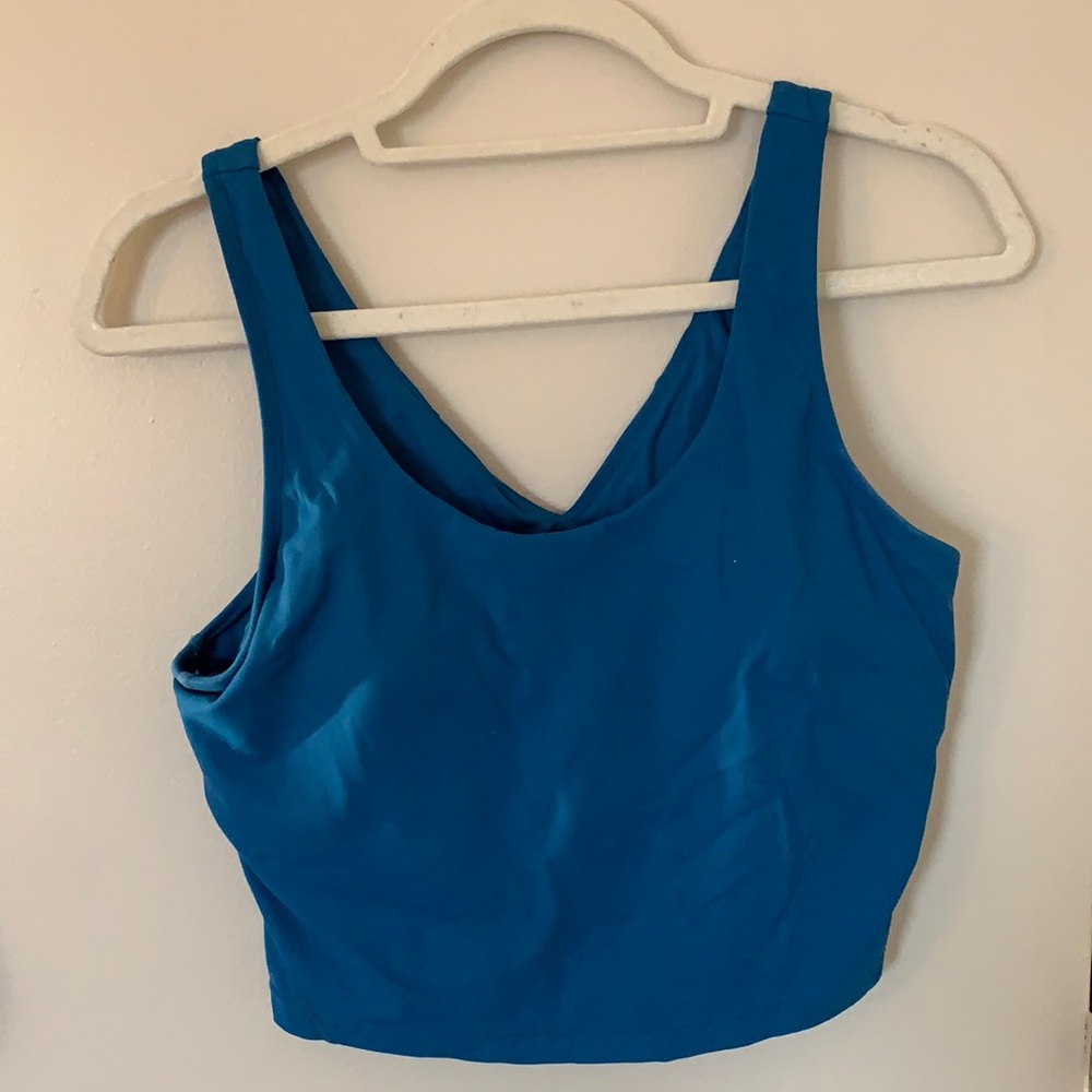 Padded workout tank
